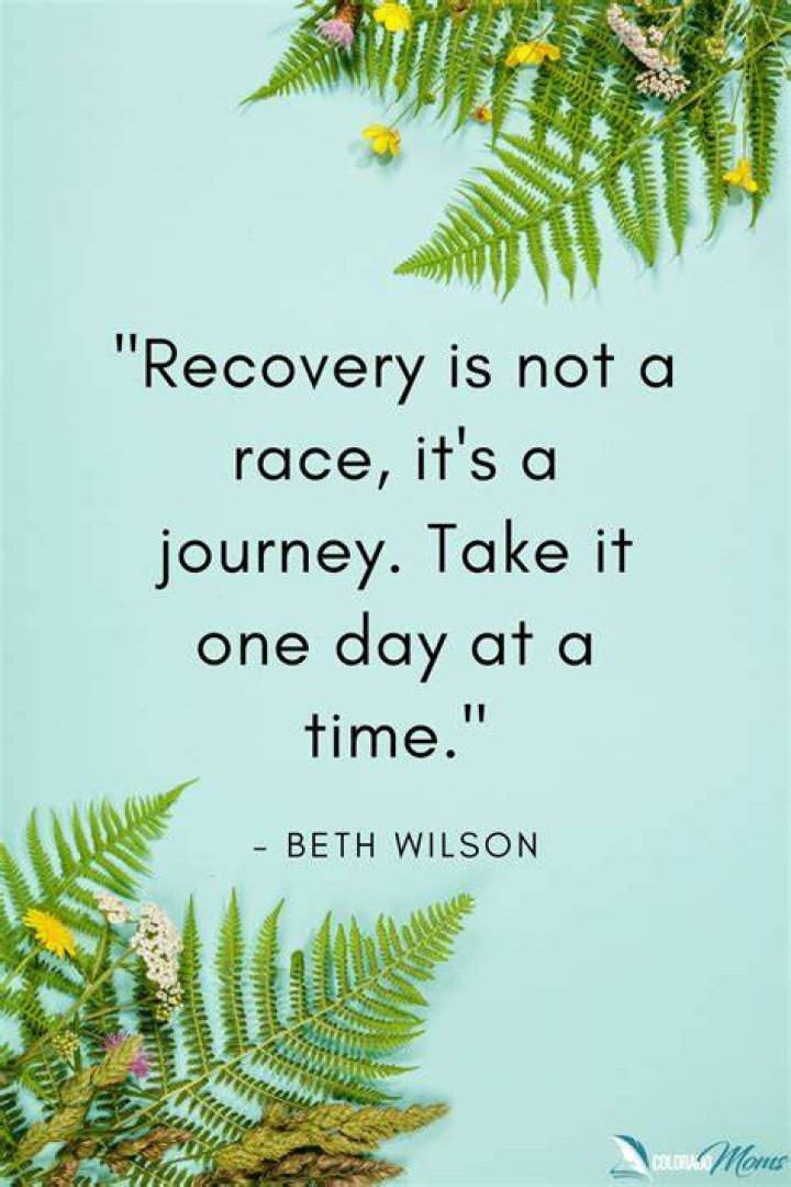 A Journey Of Recovery And Acceptance