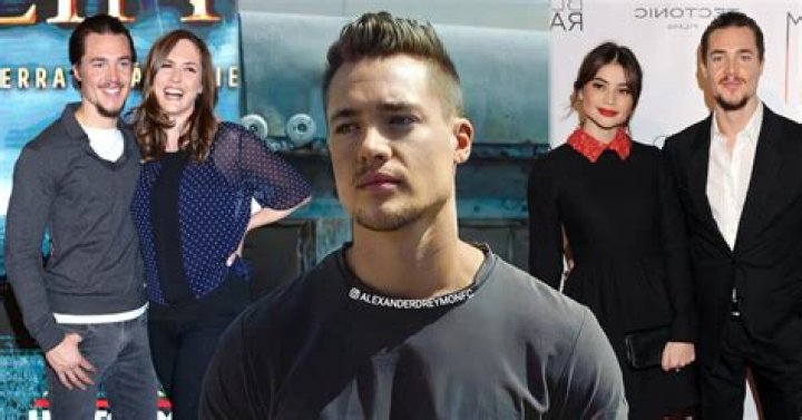 Alexander Dreymon with his girlfriend Tonia Sotiropoulou Celebrities