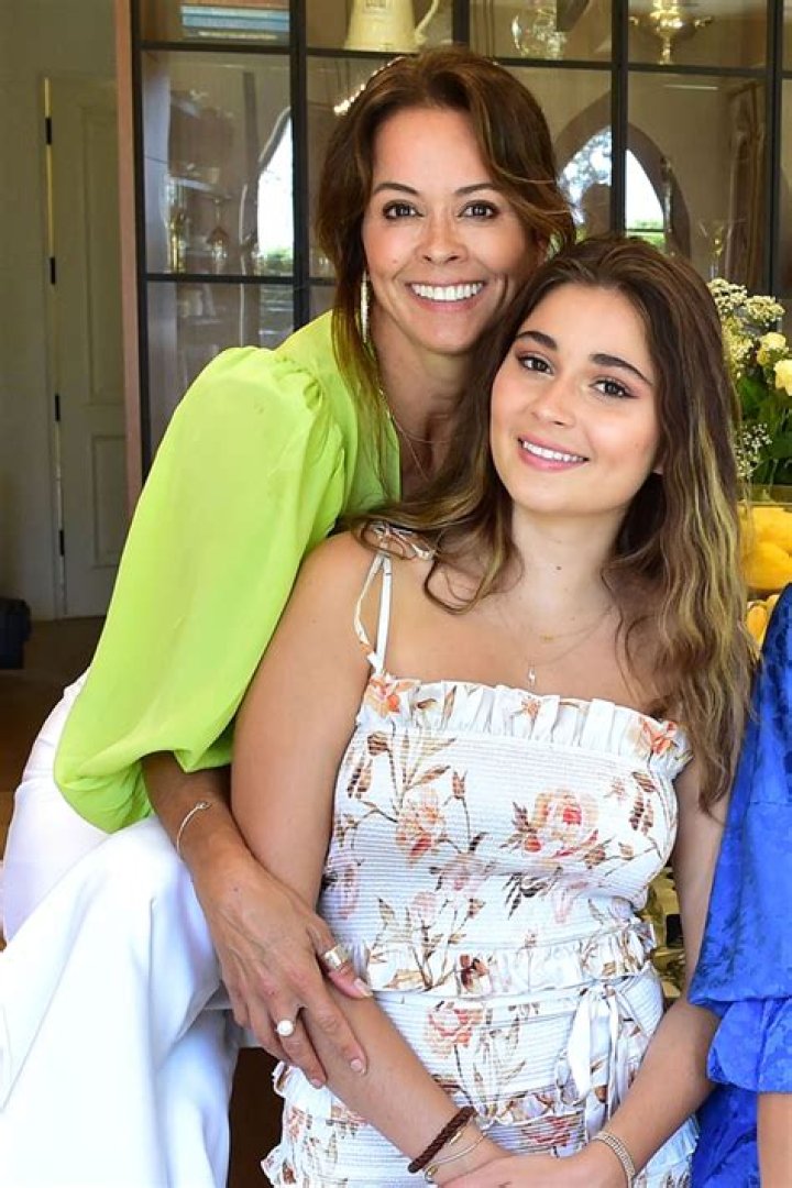 BROOKE BURKE Celebrates Her Daughter SIERRA FISHER&rsquo;s Graduation in
