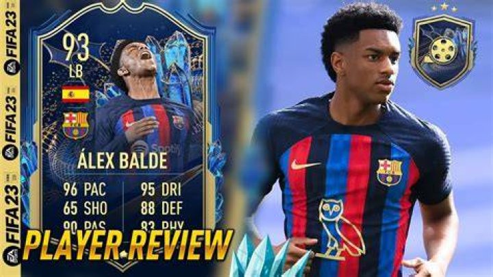 EL NUEVO DAVIES..? 93 ALEX ALEJANDRO BALDE TOTS EQUIPO DE LA TEMPORADA