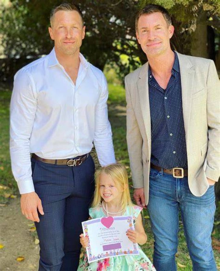 Jeff Lewis and ex Gage Edward come together to attend daughter Monroe's