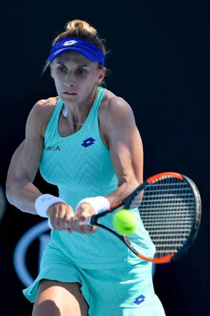 LESIA TSURENKO at Australian Open Tennis Tournament in Melbourne 01/17