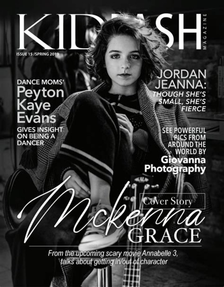 Mckenna Grace KidFash Magazine April 2019 Issue &bull; CelebMafia