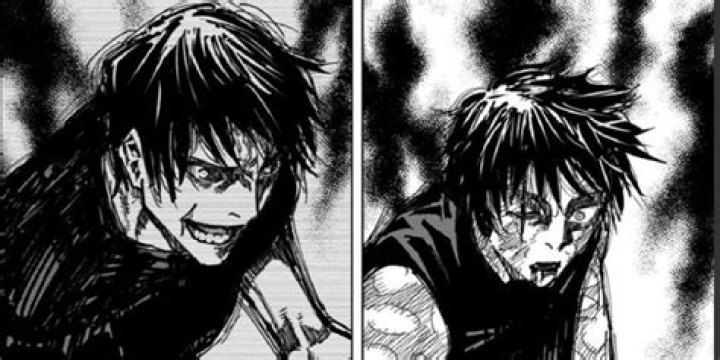 Toji Fushiguro and Maki Zenin Jujutsu kaisen manga panel Manga art