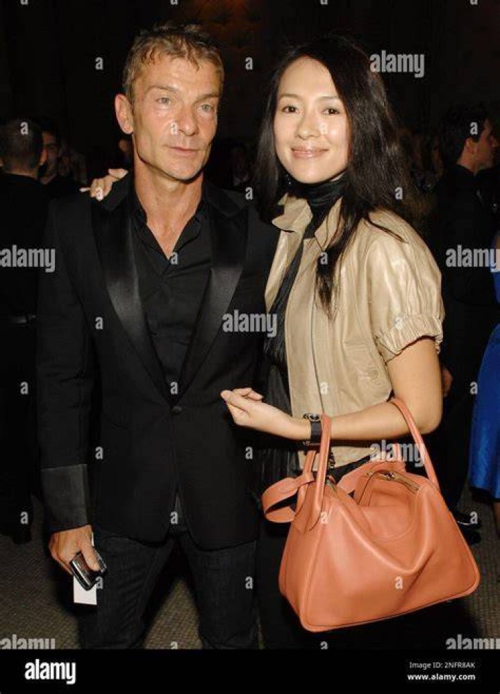Zhang Ziyi and Vivi Nevo pose at Annual Elton John AIDS Foundation Party